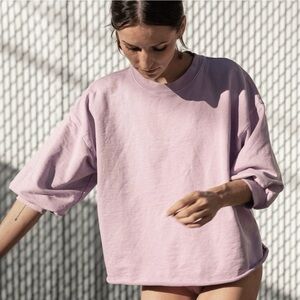 Left On Friday Sports & Rec Oversized Sweatshirt Lilac OS